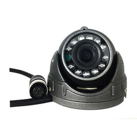 Camera mái vòm ô tô NTSC / PAL CCD 600TVL 1080P AHD có đèn chiếu sao
